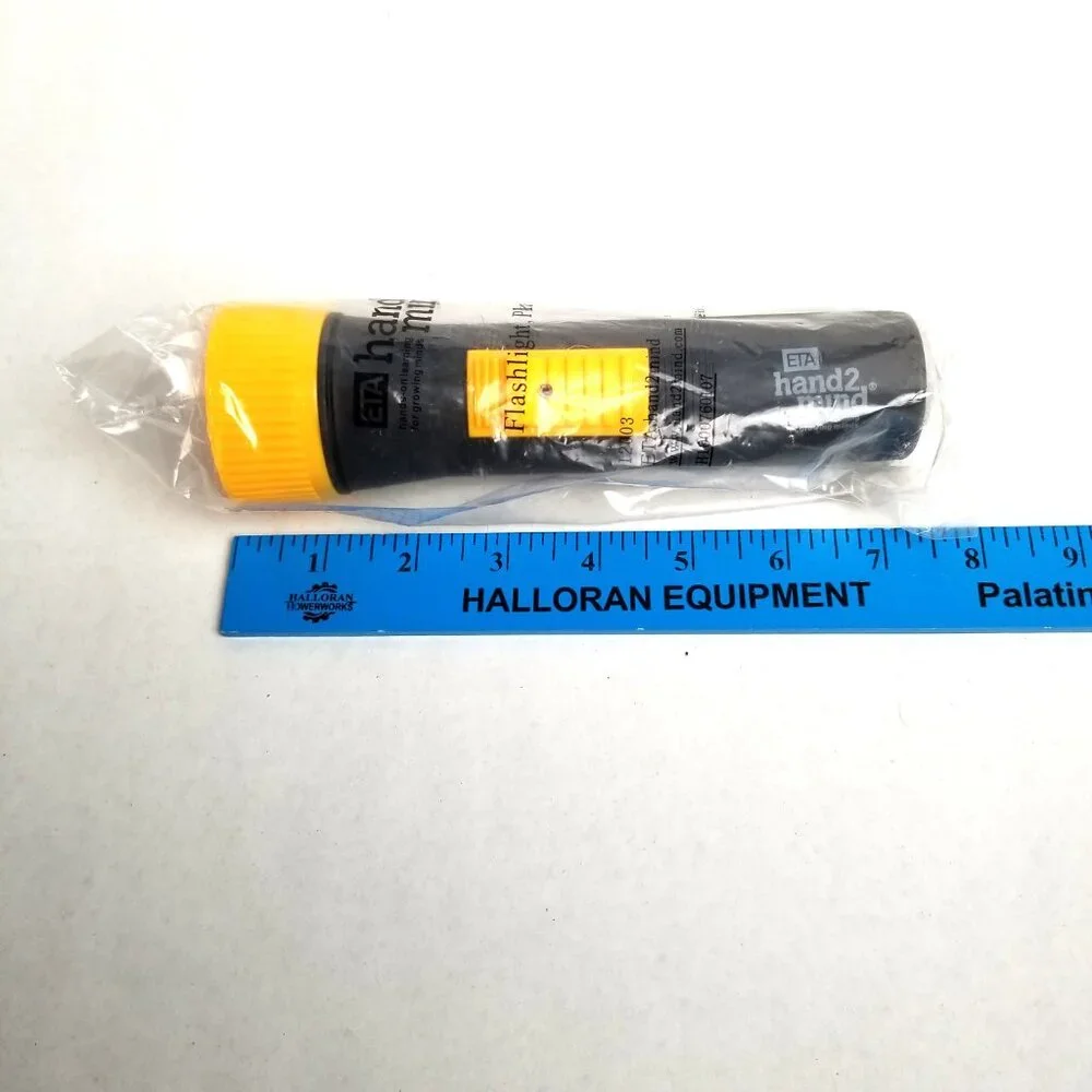 ETA hand2mind Flashlight Yellow Black STEM Science Classroom Tool